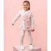 Picture of Caramelo Kids Girls Handbag Sweatshirt Tunic & Jersey Legging Set X 2 - Pink