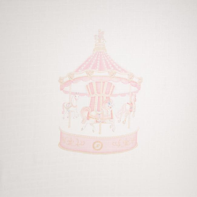 Picture of First Baby Carousel Padded Blanket 80cm x 90cm - Pink 