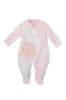 Picture of First Baby Girls  Front Fastening Carraige Babygrow - Pink 