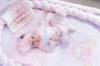 Picture of First Baby Carraige Padded Blanket 80cm x 90cm - Pink 