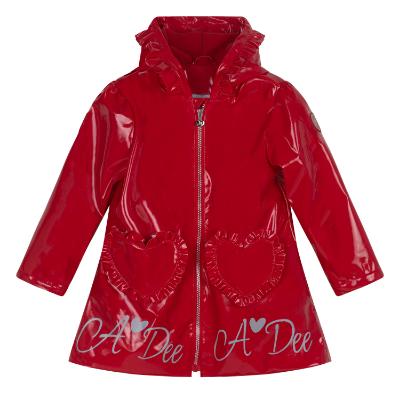 Picture of A Dee With Love Collection Blair Heart Raincoat - Red