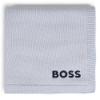 Picture of BOSS Baby Boys Knitted Cotton Logo Blanket - Blue