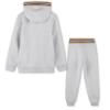 Picture of BOSS Boys Zip Up Tracksuit Set - Grey