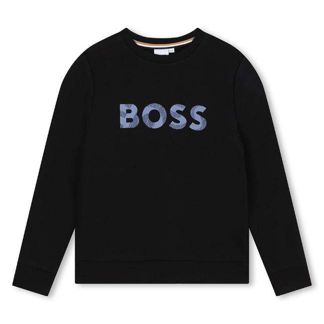 Picture of PRE-ORDER BOSS Boys Classic Logo Sweatshirt - Black