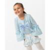 Picture of Caramelo Kids Girls Beautiful Bows Top & Scallop Shorts Set X 2 - Sky Blue