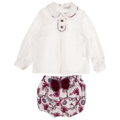 Picture of Rochy Girls Moneda Winter Collection Jam Pant Set X 2 - Burgundy Grey