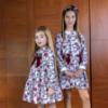 Picture of Rochy Girls Moneda Winter Collection Iconic Dress - Burgundy Grey