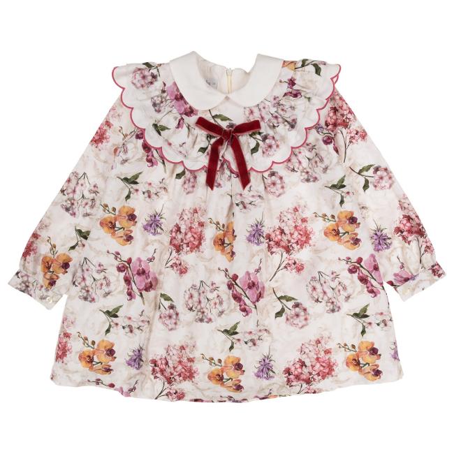 Picture of Rochy Girls Aroma Winter Collection Ruffle  Floral Dress - Multi 