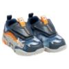 Picture of Bull Boys Dinosaur Triceratopo Lights Trainer - Navy Blue