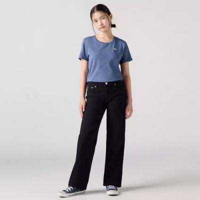 Picture of Levi's Girls Wide Leg Jeans - Black