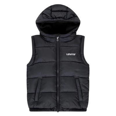 Picture of Levi's Boys Padded Logo Gilet - Black