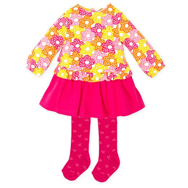 Picture of Agatha Ruiz De La Prada Flowers Dress Set - Fuchsia Pink