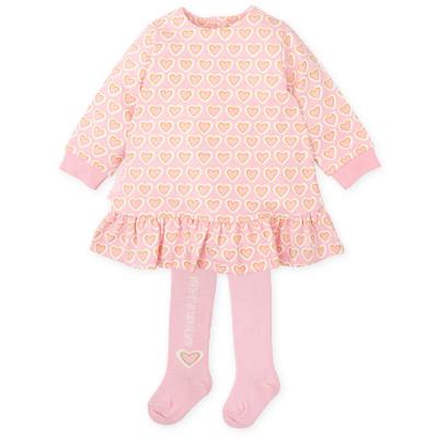 Picture of Agatha Ruiz De La Prada Sugar Cotton AOP Dress Set - Pink