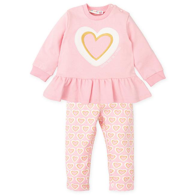 Picture of Agatha Ruiz De La Prada Sugar Cotton Leggings Set - Pink