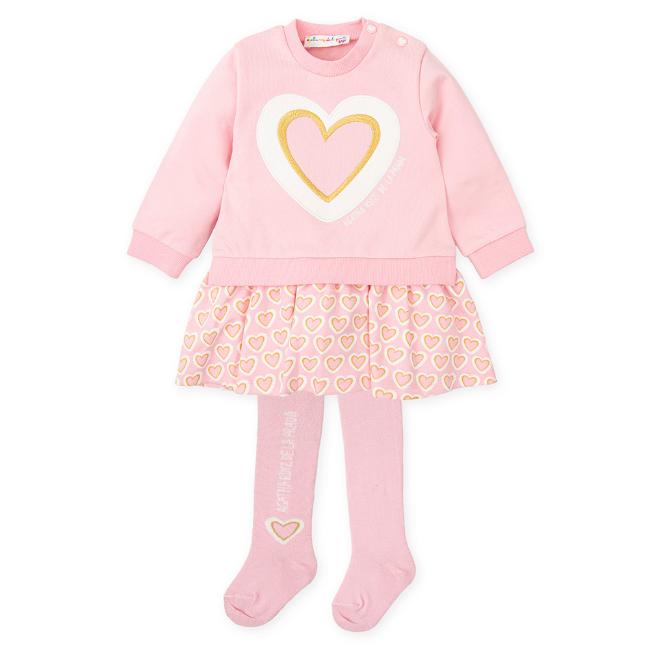 Picture of Agatha Ruiz De La Prada Sugar Cotton Dress Set - Pink