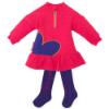 Picture of Agatha Ruiz De La Prada Zip Heart Dress - Fuchsia Pink