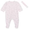 Picture of Emile Et Rose Girls Hyacinth Rosebud Babygrow Set - Pink