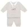 Picture of Emile Et Rose Boys Hudson Knitted Teddy Trouser Set - Stone