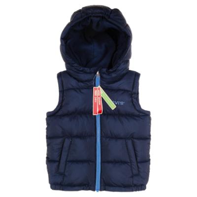 Picture of Levi's Boys Padded Logo Gilet - Navy Blue