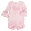 Picture of Caramelo Kids Girls Beautiful Bows Top & Scallop Shorts Set X 2 - Pink 