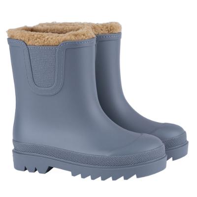 Picture of Igor Tokio Borreguito Lined Short Rain Boot - Azul Blue