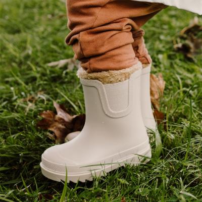 Picture of Igor Tokio Borreguito Lined Short Rain Boot - Beige 