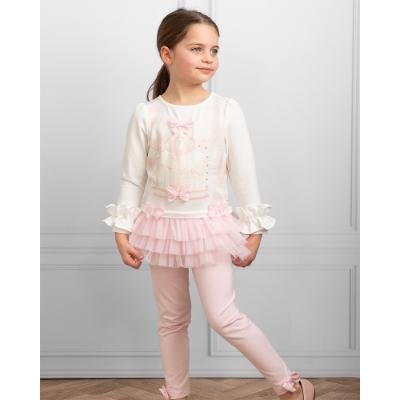 Picture of Caramelo Kids Girls Carousel Dream Tunic & Legging Set X 2 - Pink