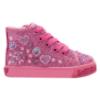 Picture of Lelli Kelly Toddler Dafne Flat Glitter Ankle Boot With Curly Fleece Lining - Dark Pink Fuchsia