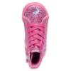 Picture of Lelli Kelly Toddler Dafne Flat Glitter Ankle Boot With Curly Fleece Lining - Dark Pink Fuchsia