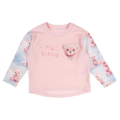 Picture of Daga Girls Teddy Bear Dream Print Skort & Top Set X 2 - Pink Blue 