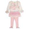 Picture of Caramelo Kids Girls Carousel Dream Tunic & Legging Set X 2 - Pink