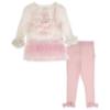 Picture of Caramelo Kids Girls Carousel Dream Tunic & Legging Set X 2 - Pink