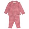 Picture of Tutto Piccolo Boys Christmas Collection Gingham Pyjama Set x 2 - Red 