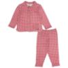 Picture of Tutto Piccolo Boys Christmas Collection Gingham Pyjama Set x 2 - Red 