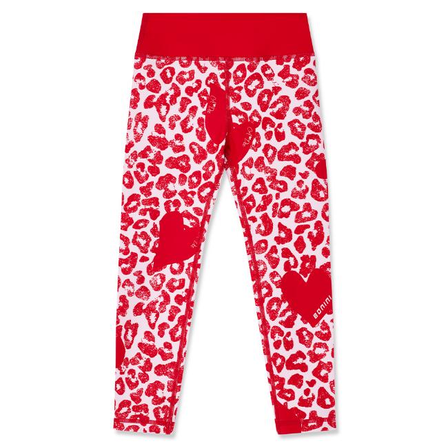 Picture of Bonini by A* Dee Sprint Leopard Sport Legging - Red