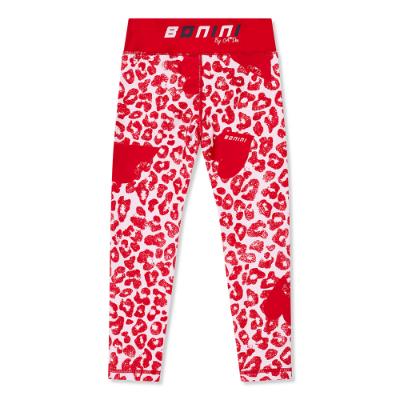 Picture of Bonini by A* Dee Sprint Leopard Sport Legging - Red