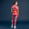 Picture of Bonini by A* Dee Sprint Leopard Sport Legging - Red