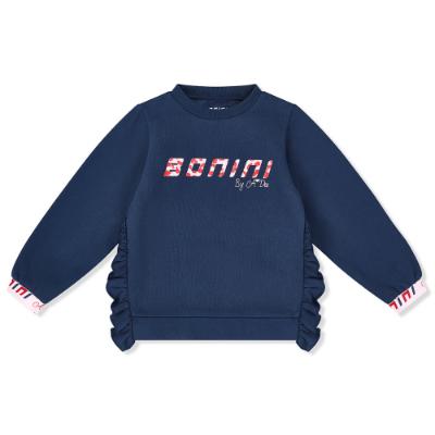 Picture of Bonini by A* Dee Strive Tape Cuff Sweatshirt - Blue Navy