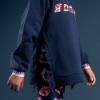 Picture of Bonini by A* Dee Strive Tape Cuff Sweatshirt - Blue Navy