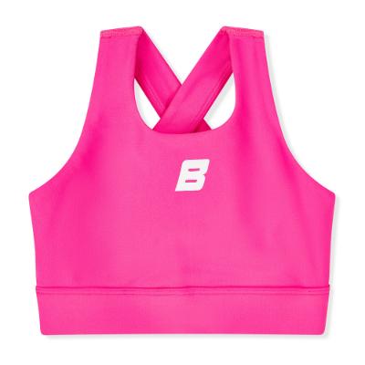 Picture of Bonini by A* Dee Aspire Crop Sport Top - Hot Pink