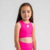 Picture of Bonini by A* Dee Aspire Crop Sport Top - Hot Pink