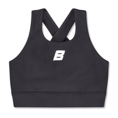 Picture of Bonini by A* Dee Aspire Crop Sport Top - Black