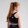 Picture of Bonini by A* Dee Aspire Crop Sport Top - Black