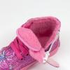 Picture of Lelli Kelly Toddler Dafne Flat Glitter Ankle Boot With Curly Fleece Lining - Dark Pink Fuchsia