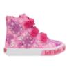 Picture of Lelli Kelly Girls Bella Mid Ankle Boot With 3 Front Straps & Curly Fleece Lining - Rosa Fantasia