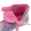 Picture of Lelli Kelly Girls Bella Mid Ankle Boot With 3 Front Straps & Curly Fleece Lining - Blue Pink Fuchsia 