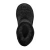 Picture of Lelli Kelly Girls Embossed Hearts & Rhinestone Sheepskin Boot - Black