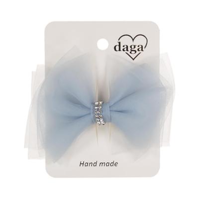 Picture of Daga Girls Tulle Diamante Hairclip X 1 - Blue