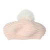 Picture of Mac Ilusion Baby Cobijar Collection Detachable Pom Pom Beret - Nude Pink