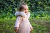 Picture of Mac Ilusion Baby Cobijar Collection Girls Knitted Coat With Hood - Nude Pink